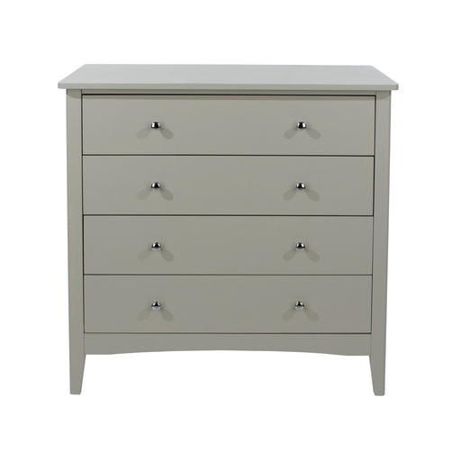 Como 4 Drawer Chest – Grey - LuminexFurnitureChest of DrawersCMG514