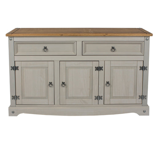 Corona Grey Sideboard Medium Wax - LuminexFurnitureSideboardCRG916