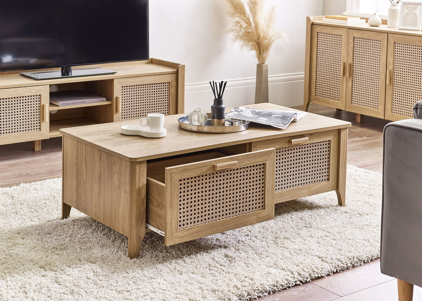 Nora – Oak & Black | Bedroom & Living - Luminex Furniture