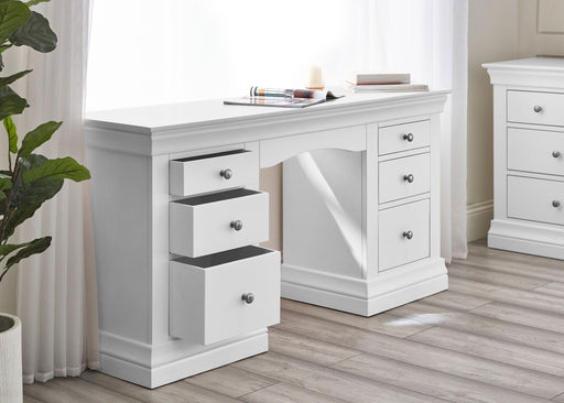 Lunex Surf White Dressing Table - Luminex Furniture