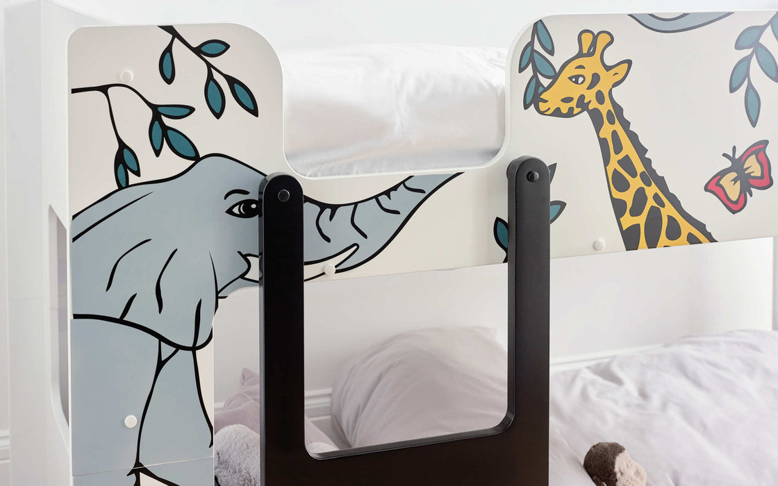 Saffron Safari Bunk Bed for Kids – Fun Themed Design