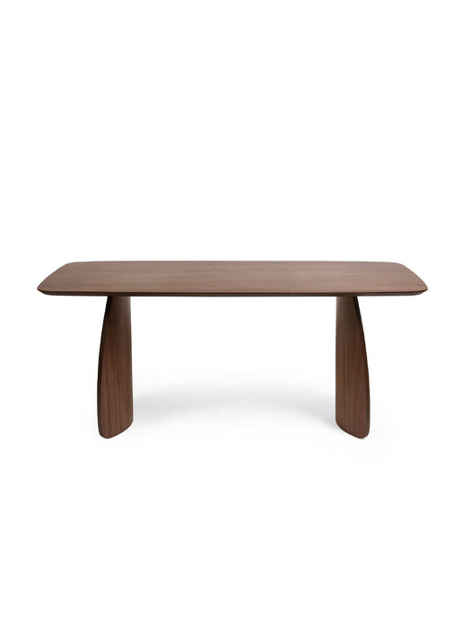 Adrienne Curved Leg Walnut Dining Table - Luminex FurnitureDining TableART001