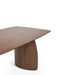 Adrienne Curved Leg Walnut Dining Table - Luminex FurnitureDining TableART001