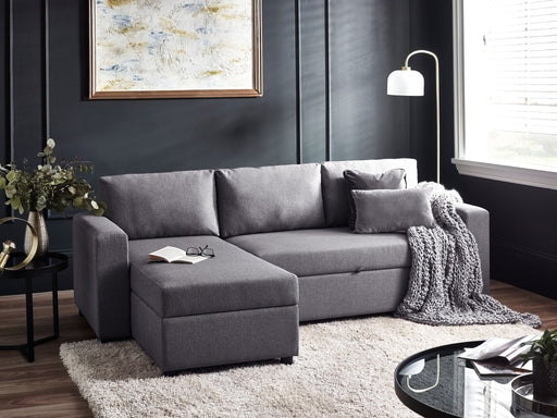 Agnes Sofa bed With Storage - Light Grey Linen - Luminex FurnitureSofa bedANG001