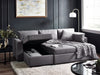 Agnes Sofa bed With Storage - Light Grey Linen - Luminex FurnitureSofa bedANG001