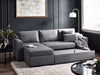 Agnes Sofa bed With Storage - Light Grey Linen - Luminex FurnitureSofa bedANG001