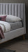 Albany Light Grey Velvet Bed - Luminex FurnitureBedALBA46LGREY