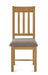 Alderon Oak Dining Chairs – Set of 2 - Luminex FurnitureChairsMAL203