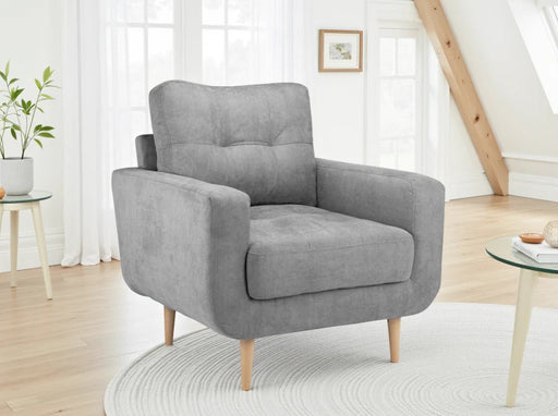 Alessandra Sofa Grey Armchair - Luminex FurnitureOccasional Chairsaurora_sofa_grey_armchair