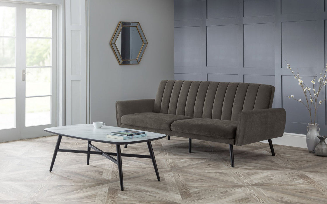 Alex Blue Velvet Sofa Bed - Luminex FurnitureSofa bedAFI001