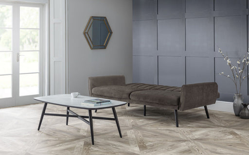 Alex Blue Velvet Sofa Bed - Luminex FurnitureSofa bedAFI001