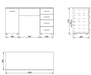 Alvara Matt White Desk with 4 Drawers - Luminex FurnitureDesk3038