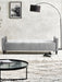 Amara 3 Seater Grey Linen Storage Sofa Bed - Luminex FurnitureSofa bedALF001