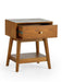 Amelie 1 - Drawer Side Table – Cherry Ash - Luminex FurnitureLamp TableLOW004
