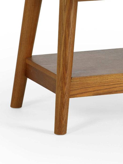Amelie 1 - Drawer Side Table – Cherry Ash - Luminex FurnitureLamp TableLOW004