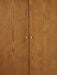 Amelie 2 Door 1 Drawer Wardrobe – Retro Cherry Ash - Luminex FurnitureWardrobeLOW055