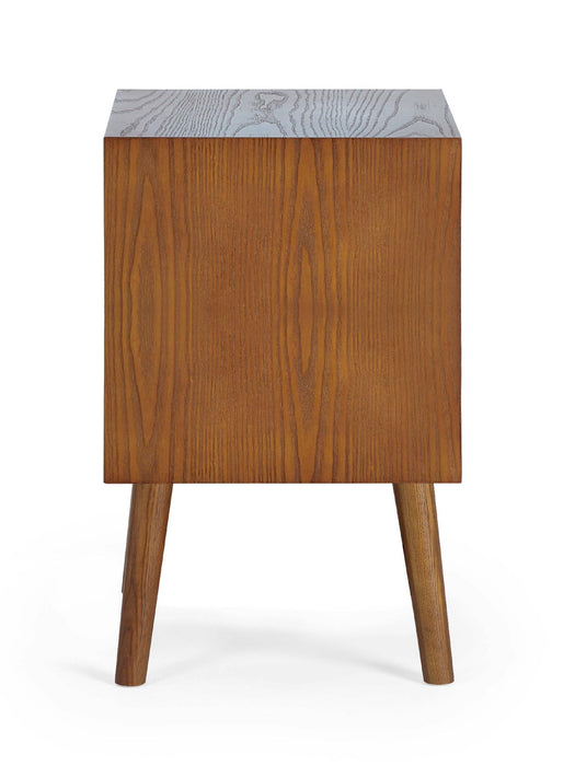 Amelie 2 Drawer Bedside in Cherry Ash - Luminex FurnitureBedside TableLOW051