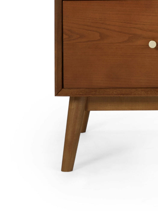 Amelie 3 Drawer Chest in Cherry Ash Veneer - Luminex FurnitureChest of drawersLOW052