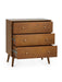 Amelie 3 Drawer Chest in Cherry Ash Veneer - Luminex FurnitureChest of drawersLOW052