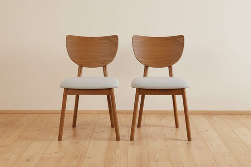 Amelie Dining Chairs – Cherry Ash Veneer (Set of 2) - Luminex FurnitureChairsLOW003