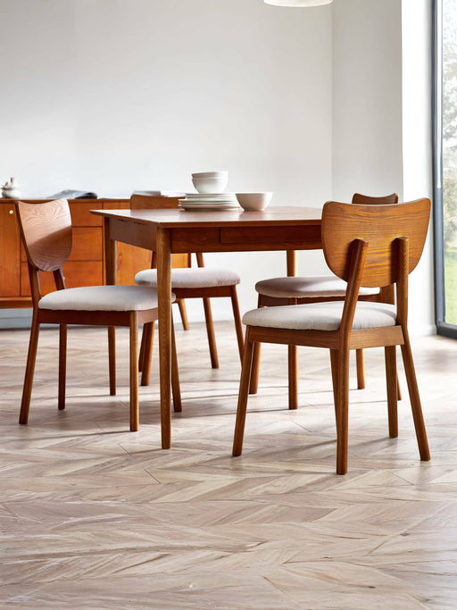 Amelie Dining Chairs – Cherry Ash Veneer (Set of 2) - Luminex FurnitureChairsLOW003