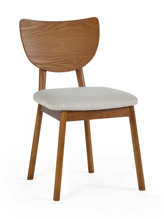 Amelie Dining Chairs – Cherry Ash Veneer (Set of 2) - Luminex FurnitureChairsLOW003