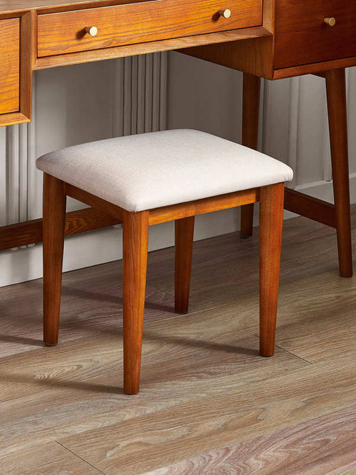 Amelie Dressing Table & Stool Set | Retro Cherry Ash - Luminex FurnitureDressing TableLOW054