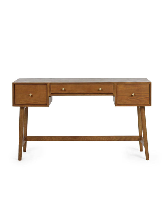 Amelie Dressing Table & Stool Set | Retro Cherry Ash - Luminex FurnitureDressing TableLOW054