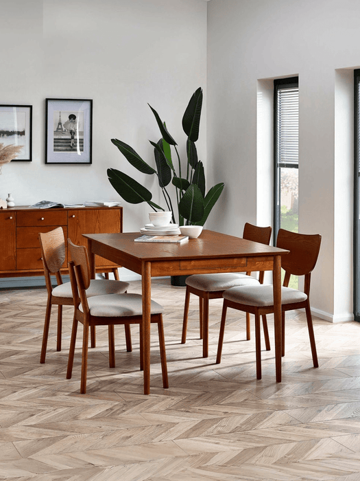 Amelie Extending Dining Table With 2 Drawers - Luminex FurnitureDining TableLOW001