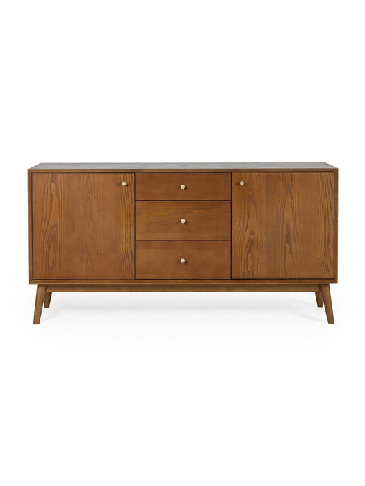 Amelie Large Sideboard – Cherry Ash & Retro Design - Luminex FurnitureSideboardLOW008