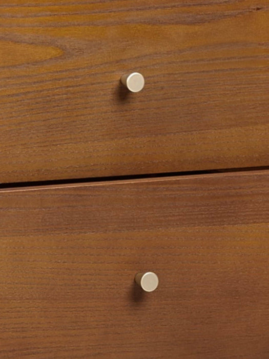 Amelie Large Sideboard – Cherry Ash & Retro Design - Luminex FurnitureSideboardLOW008