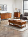 Amelie Large Sideboard – Cherry Ash & Retro Design - Luminex FurnitureSideboardLOW008