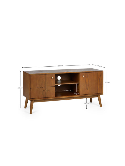 Amelie Media Unit – Cherry Ash Veneer - Luminex FurnitureTV UnitLOW009