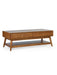 Amelie Retro Coffee Table – Cherry Ash with Drawers - Luminex FurnitureCoffee TableLOW005