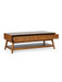 Amelie Retro Coffee Table – Cherry Ash with Drawers - Luminex FurnitureCoffee TableLOW005