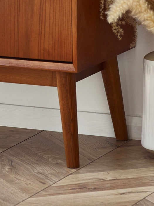 Amelie Small Sideboard – Cherry Ash Retro Design - Luminex FurnitureSideboardLOW007