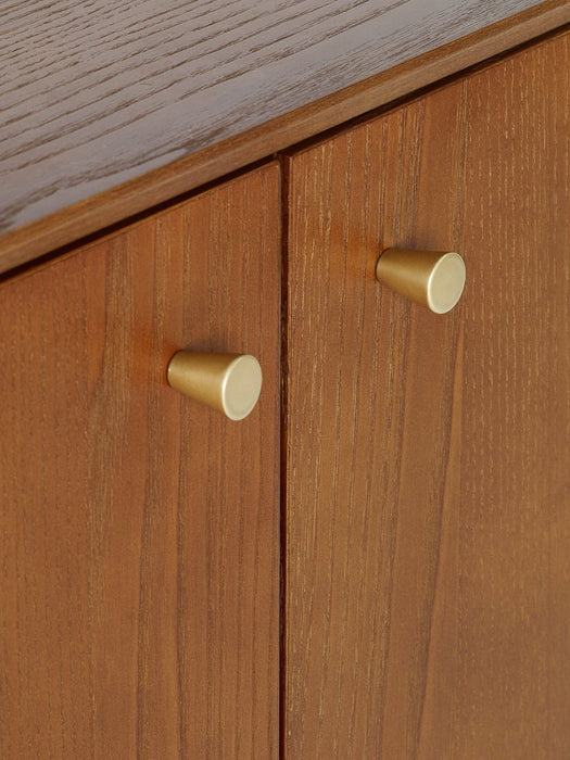 Amelie Small Sideboard – Cherry Ash Retro Design - Luminex FurnitureSideboardLOW007