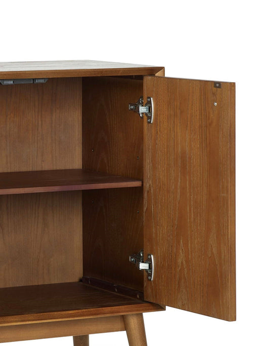 Amelie Small Sideboard – Cherry Ash Retro Design - Luminex FurnitureSideboardLOW007