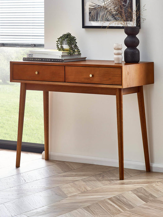 Amelie Writing Desk With 2 Drawers - Luminex FurnitureDeskLOW006