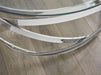 Anara Glass & Swirl Metal Coffee Table - Luminex FurnitureCoffee TableVIE001