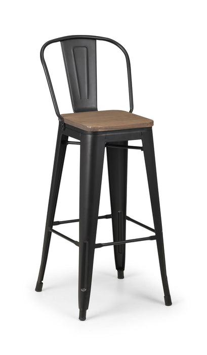 Arabella Metal Bar Stools – Set of 2 - Luminex FurnitureStoolGRA303