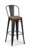Arabella Metal Bar Stools – Set of 2 - Luminex FurnitureStoolGRA303