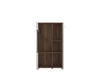 Ardella High Gloss & Oak Effect Low Display Cabinet - LuminexFurnitureDrinks Cabinet, Living, Dining3448