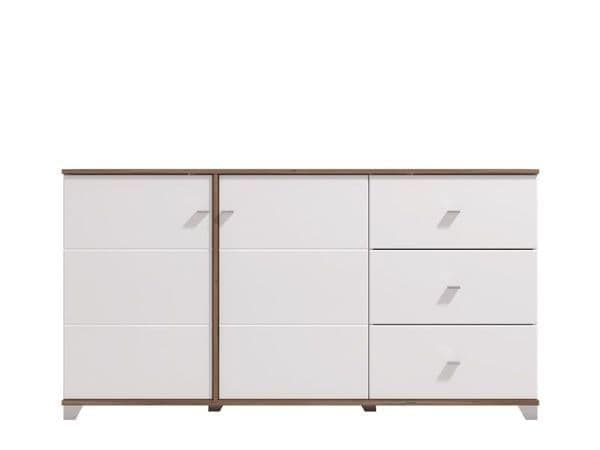 Ardella High Gloss & Oak Effect Sideboard - LuminexFurnitureSideboard3442