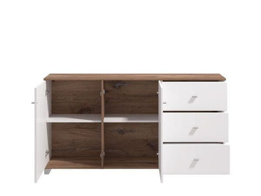 Ardella High Gloss & Oak Effect Sideboard - LuminexFurnitureSideboard3442