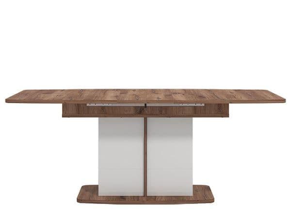 Ardella High Gloss & Oak Extending Dining Table - LuminexFurnitureDining Table3440