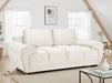Arlington Cream 2 Seater Sofa - Chenille Velvet - Luminex FurnitureSofasazzuro_sofa_cream_2_seater