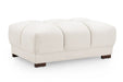 Arlington Cream Footstool - Luminex FurnitureFootstoolazzuro_cream_footstool