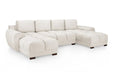 Arlington Cream U - Shape Corner Sofa - Luminex FurnitureSofasazzuro_sofabed_ushape_cream