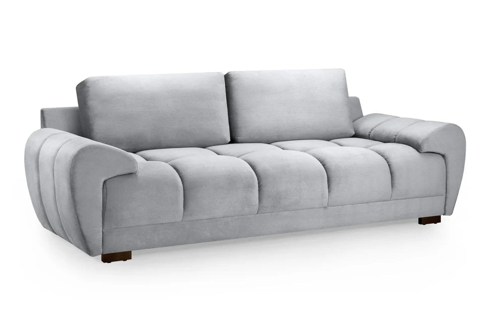 Arlington Grey 3 Seater Sofa - Luminex FurnitureSofasazzuro_sofa_grey_3_seater